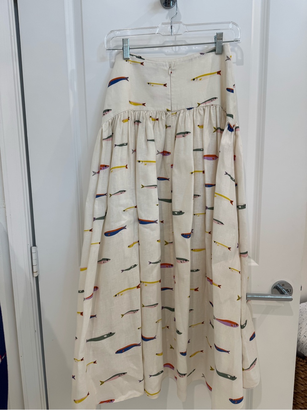STAUD Fish-Print Skirt and top combo - Picture 4 of 8
